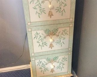 Painted 3 Drawer Small Chest