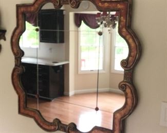 Neiman Marcus, Unique, Decorative Painted Mirror