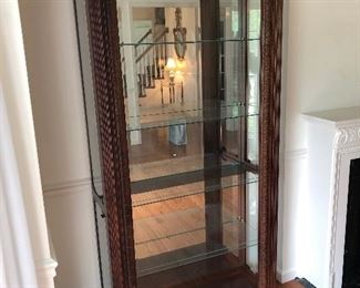 Mahogany Display Cabinet