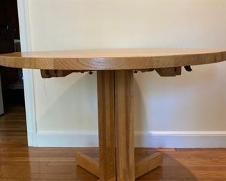 Boston Butcher Block table with leaf - 30"x 42"