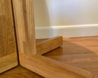 Boston Butcher Block table with leaf - 30"x 42"