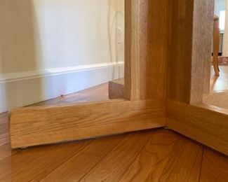 Boston Butcher Block table with leaf - 30"x 42"