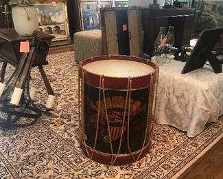 Antique Drum Table 50