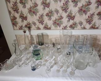 Cordials and Drinking Glasses