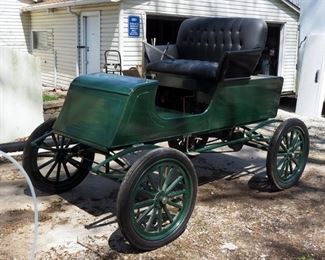 1902 Restored Steam Car With Original Body And Boiler Engine, Gasoline Burner, Hydrotested At 225PSI