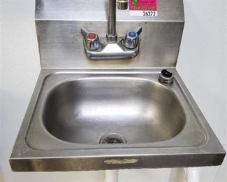 15in Hand Sink, Paper Towel Dispenser, Soap Dispenser