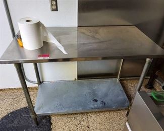 4ft Stainless Table