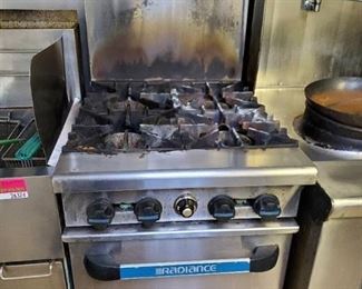 Radiance 4 Burner Gas Stove