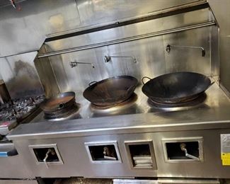 6ft China Pacific Natural Gas Wok CPA-3