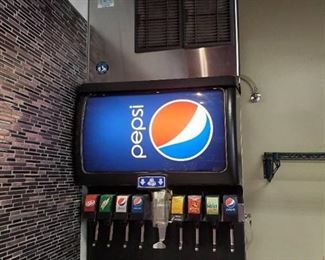 Cornelius Pepsi Machine With Ice Machine