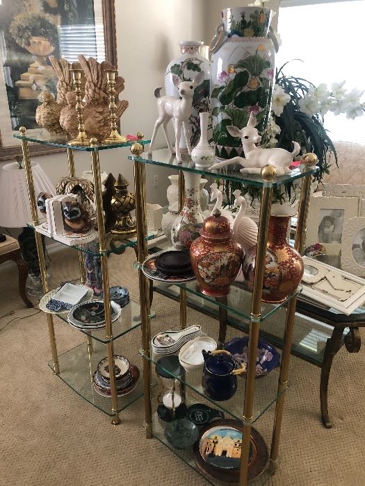 Decorative Decor - Vases, Plates, Bowls, Book Ends, Candle Sticks
