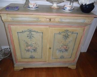 Painted hutch