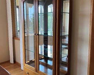  China cabinet dimensions: 82"x 40"x 14 1/2"