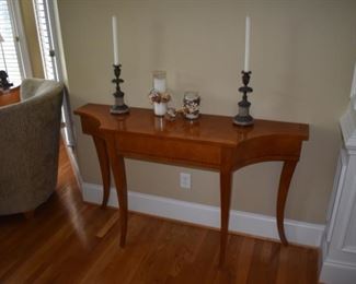 Hickory - White Super clean and desirable console table.