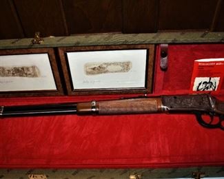A Giovanelli Engraved Winchester Model 94. Commemorative Lever-Action Carbine 30-30