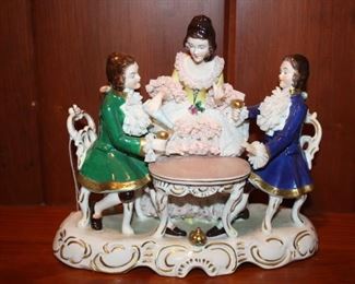 There is a great collection of Dresden Porcelain