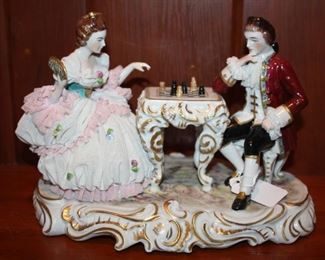 There is a great collection of Dresden Porcelain