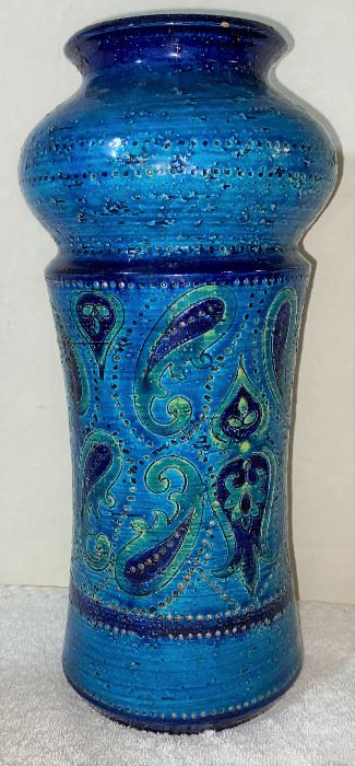Bitossi -Aldo Loni - Rimini Blue Pottery Vase 1951