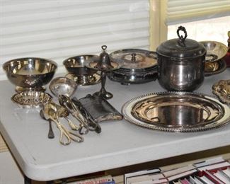 Silver plate collection - great variety