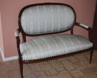 antique love seat - $295