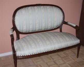 antique love seat - $295