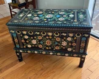 Vintage hand painted Hope chest. Absolutely breathtaking!