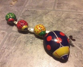 Vintage ladybug toy