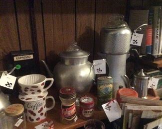 Vintage coffee makers