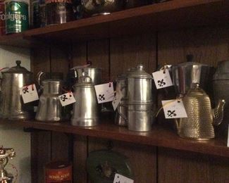 Vintage coffee makers