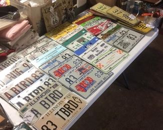 1950-2000 license plates