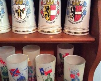 Vintage Drinking Glasses 