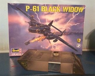 Model and a WW11 Tank Periscope M-17