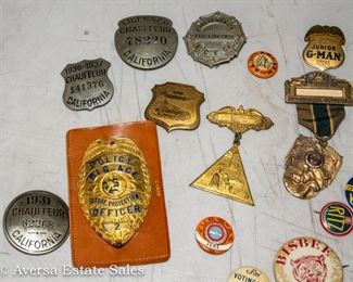 Vintage Collectible Pinbacks