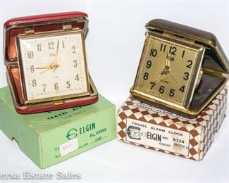 vintage travel alarms