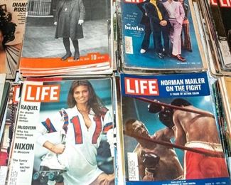 Vintage 1960s/70s Life Magazines