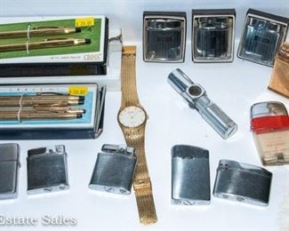 Watches - Cross Pens - Cigarette Lighters
