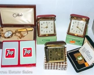 Vintage Travel Clocks