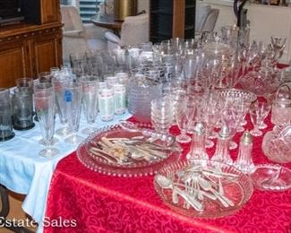 Tables of GLASSWARE