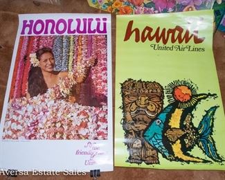 1960s United Airlines Hawaii Posters