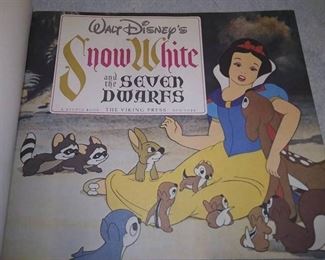 Snow White & The 7 Dwarfs 1978. Hardback 225 pages of Disney Magic