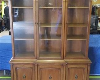 Solid Wood China Hutch 56 x 15 x 78