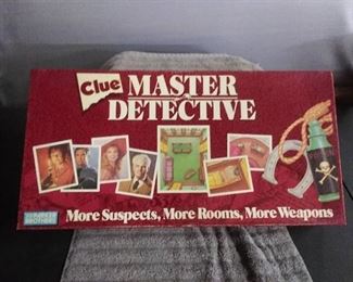 1988 Edition Clue Board Game with All Pieces