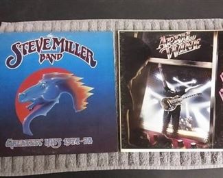 Vinyl Albums - The Steve Miller Band Greatest Hits 1974-78 & April Wine Power Play