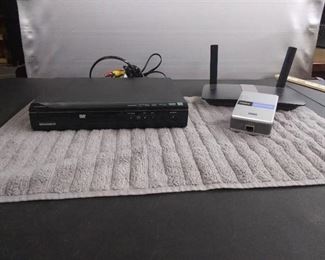 Magnavox DVD Player & Linksys WiFi System