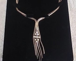 Unique Vintage Necklace & Earrings