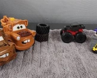 Two Disney Tow Mater Trucks/ Nkok Mico Mini's/ Monster Truck