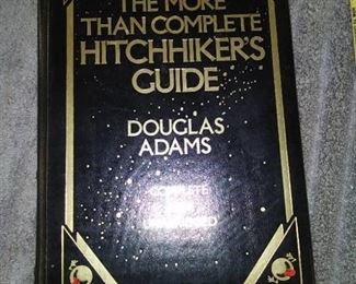 Books - 2 Hardback Books with The Boys' Book of Survival & The More Than Complete Hitchhiker's Guide by Douglas Adams