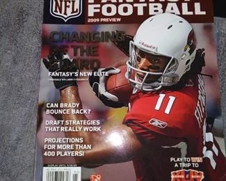 Books - 2 Scholastic Sport Books with Jeremy Lin Rising Star & 2015 Superstars & 1 NFL Fantasy Football 2009 Preview Magazine