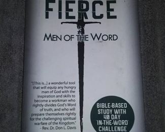 Books - 3 Spiritual Books with Fierce Man Of The Word & Swindoll' Living Insights