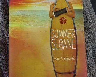 Books - 2 Hardcover Books with Summer Of Sloane By Erin L. Schneider & Four Seasons In Rome By Anthony Doerr